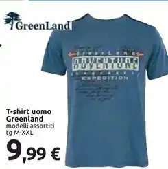 Greenland t-shirt uomo