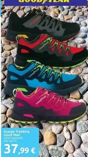 Carrefour Iper Goodyear scarpe trekking offerta