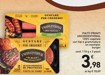 Spazio Conad Unconventional piatti pronti offerta