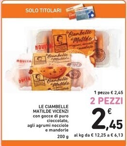 Spazio Conad Matilde vicenzi le ciambelle offerta