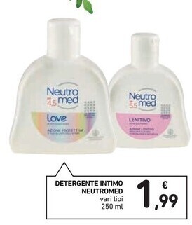 Spazio Conad Neutro med detergente intimo offerta