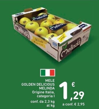 Spazio Conad Melinda mele golden delicious offerta