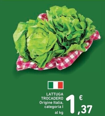 Spazio Conad Lattuga trocadero offerta