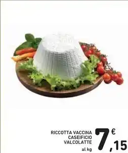 Spazio Conad Caseificio valcolatte riccotta vaccina offerta