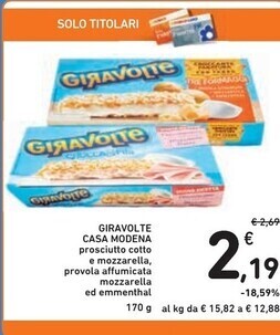 Spazio Conad Casa modena giravolte offerta
