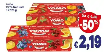 A&O Yomo Yomo - Yomo Go 100% Naturale Yogurt e Caffè 125 g(ml) offerta