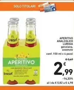 Lurisia aperitivo analcolico