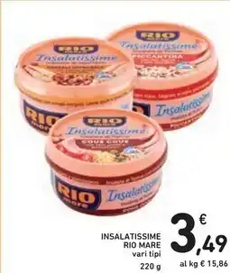 Spazio Conad Rio mare insalatissime mare offerta