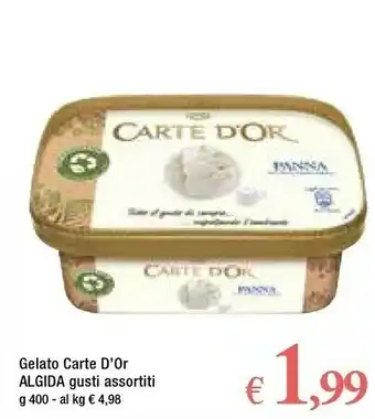 A&O Algida Carte D'Or Caramello offerta