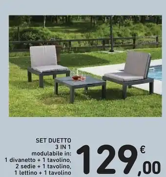 Spazio Conad Set duetto 3 in 1 offerta