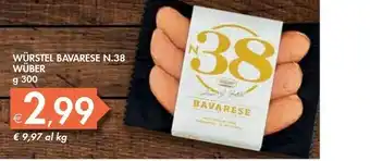Bennet Wuber Wurstel Bavarese N.38 offerta