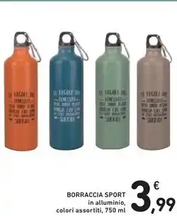 Spazio Conad Borraccia sport offerta