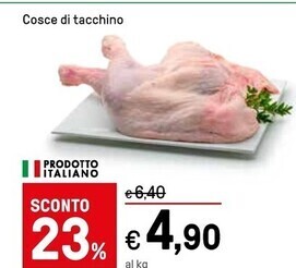 Iper La Grande Cosce di tacchino offerta