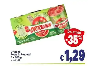 A&O Rodolfi - Ortolina Polpa In Pezzetti 400 G(ml) offerta