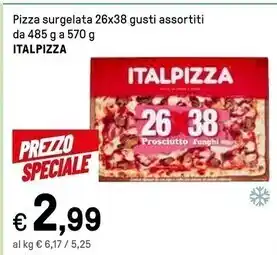 Italpizza pizza surgelata