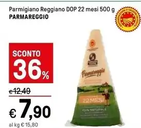 Iper La Grande Parmareggio parmigiano reggiano dop 22 mesi offerta
