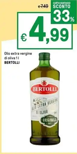 Iper La Grande Bertolli olio extra vergine di oliva offerta