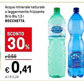 Iper La Grande Rocchetta acqua minerale naturale offerta