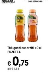 Iper La Grande Fuzetea thè gusti assortiti offerta