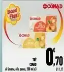 Conad Conad - Thè Al Limone Brick 600 G(ml) offerta
