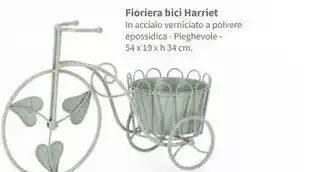 Fioriera bici harriet