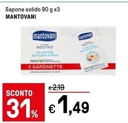 Mantovani sapone solido