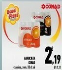 Conad Conad - Aranciata Zero Lattina 330 G(ml) offerta