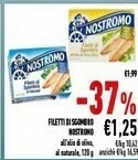 Conad Nostromo Filetti Di Sgombro Al Naturale 120 G(ml) offerta