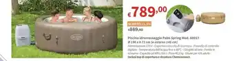 Piscina idromassaggio palm spring mod. 60017 ø 196 x h 71 cm (ø interno 146 cm)