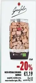 Conad Garofalo Casarecce Integrali 500 G(ml) offerta