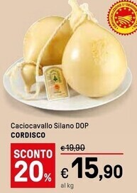 Iper La Grande Cordisco caciocavallo silano dop offerta