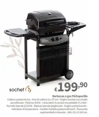 Sochef - barbecue a gas piùsaporillo