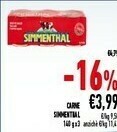 Conad Simmenthal Carne offerta