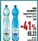 Conad San Benedetto Acqua Minerale Leggermente Frizzante offerta