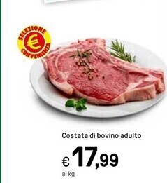 Iper La Grande Costata di bovino adulto offerta