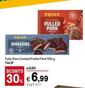 Iper La Grande Tulip slow cooked pulled pork offerta