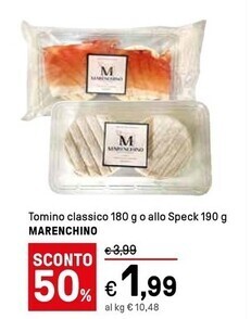 Iper La Grande Marenchino tomino classico offerta