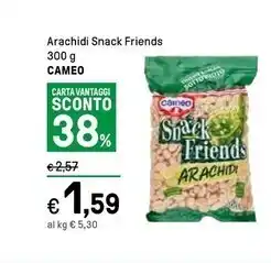 Iper La Grande Cameo arachidi snack friends offerta