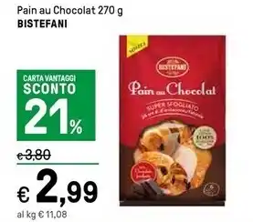 Bistefani pain au chocolat