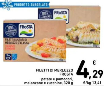 Spazio Conad FROSTA FILETTI DI MERLUZZO 320 g offerta