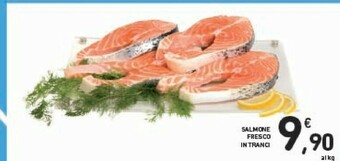 Conad Salmone Fresco In Tranci offerta