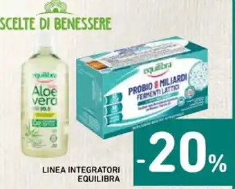 Spazio Conad LINEA INTEGRATORI EQUILIBRA offerta