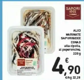 Conad Conad Alici Marinate Sapori & Idee offerta
