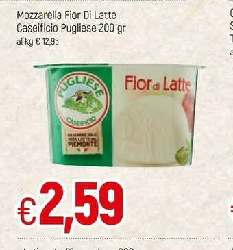 Famila Caseificio Pugliese - Fior Di Latte 200 G(ml) offerta