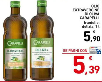 Spazio Conad OLIO EXTRAVERGINE DI OLIVA CARAPELLI 1 l offerta