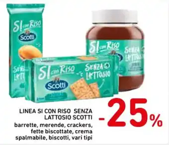 Spazio Conad LINEA SI CON RISO SENZA LATTOSIO SCOTTI offerta