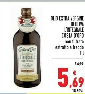 Conad Costa d'Oro Olio Extra Vergine Di Oliva offerta