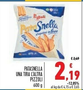 Conad Pizzoli Patasnella Una Tira L'Altra offerta