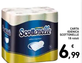 Spazio Conad CARTA IGIENICA SCOTTONELLE 18 rotoli offerta
