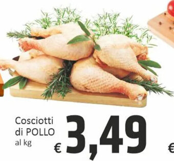 Paghi Poco Cosciotti di POLLO al kg offerta